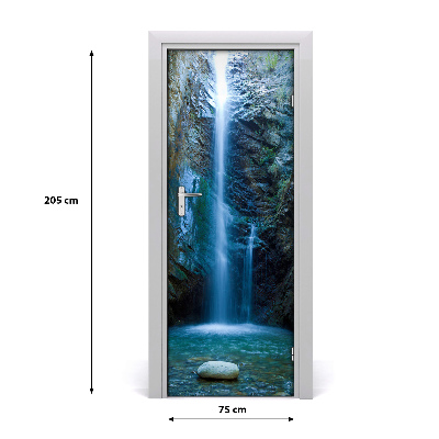 Selbstklebendes wandbild an der wand Landschaft wasserfall