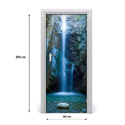 Selbstklebendes wandbild an der wand Landschaft wasserfall