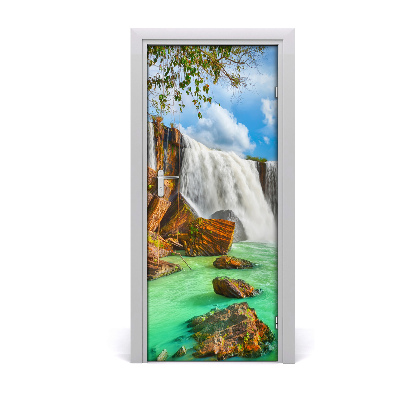 Selbstklebendes wandbild an der wand Landschaft wasserfall