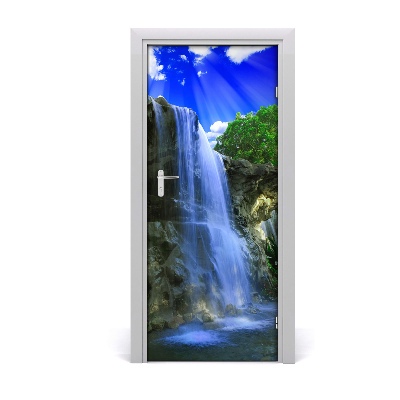 Selbstklebendes wandbild an der wand Landschaft wasserfall