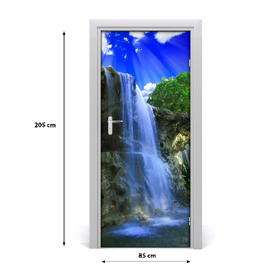 Selbstklebendes wandbild an der wand Landschaft wasserfall