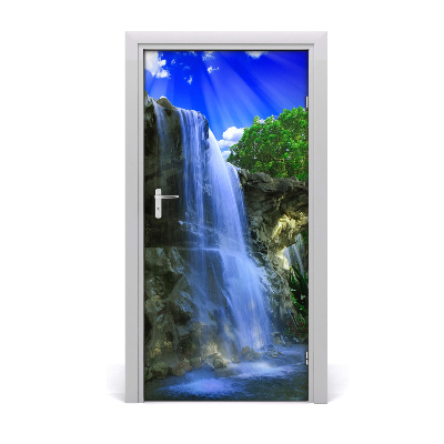 Selbstklebendes wandbild an der wand Landschaft wasserfall