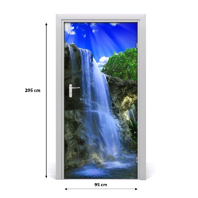 Selbstklebendes wandbild an der wand Landschaft wasserfall