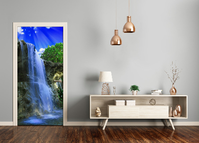 Selbstklebendes wandbild an der wand Landschaft wasserfall