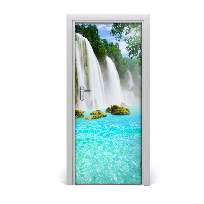 Selbstklebendes wandbild an der wand Landschaft wasserfall