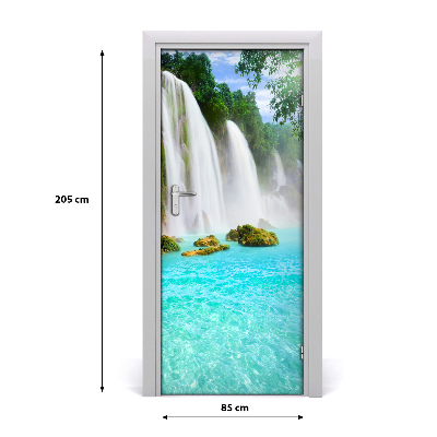 Selbstklebendes wandbild an der wand Landschaft wasserfall