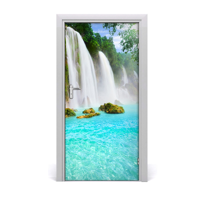 Selbstklebendes wandbild an der wand Landschaft wasserfall