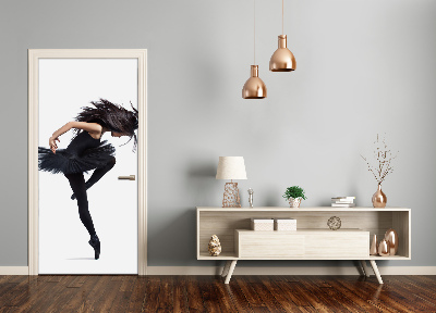 Selbstklebendes wandbild an der wand Menschen ballerina