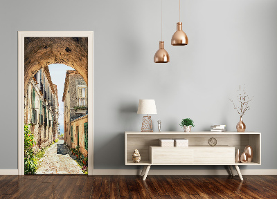 Selbstklebendes wandbild an der wand Italienische straßen