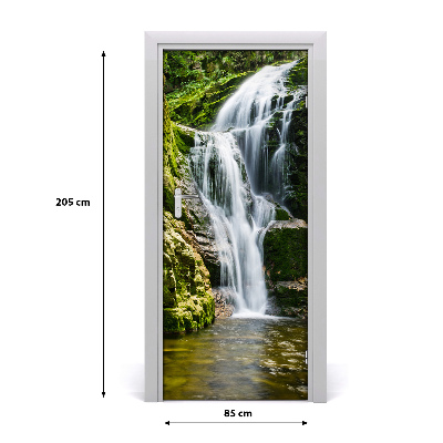 Selbstklebendes wandbild an der wand Landschaft wasserfall