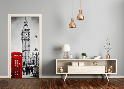Selbstklebendes wandbild an der wand Big ben, london