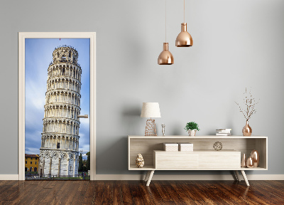 Selbstklebendes wandbild an der wand Der schiefe turm von pisa