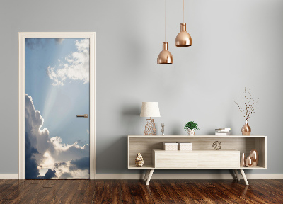 Selbstklebendes wandbild an der wand Wolken im himmel