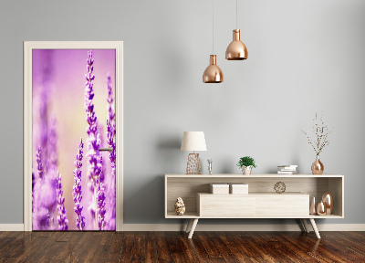 Selbstklebendes wandbild an der wand Lavendel