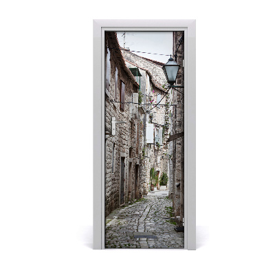 Selbstklebendes wandbild an der wand Gasse kroatien