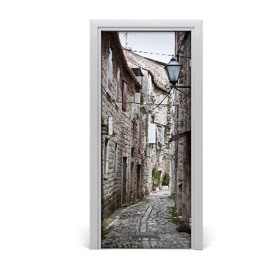 Selbstklebendes wandbild an der wand Gasse kroatien