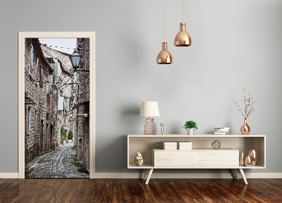 Selbstklebendes wandbild an der wand Gasse kroatien