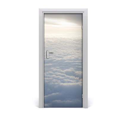Selbstklebendes wandbild an der wand Flug über den wolken