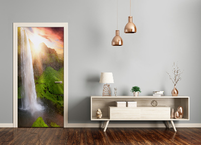 Selbstklebendes wandbild an der wand Landschaft wasserfall