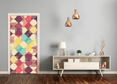 Selbstklebendes wandbild an der wand Geometrischer hintergrund