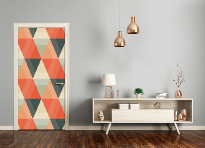 Selbstklebendes wandbild an der wand Geometrischer hintergrund