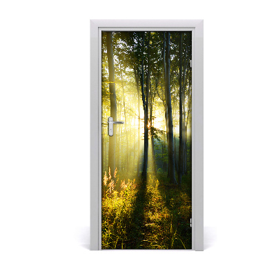 Selbstklebendes wandbild an der wand Waldlandschaft