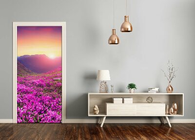 Selbstklebendes wandbild an der wand Berg rhododendron