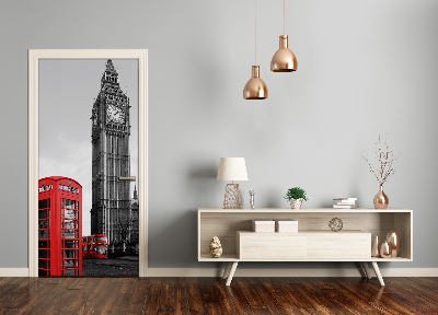 Selbstklebendes wandbild an der wand Big ben, london