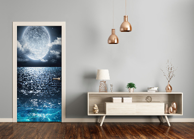 Selbstklebendes wandbild an der wand Vollmond