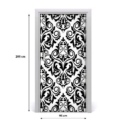 Selbstklebendes wandbild an der wand Zuhause ornamente