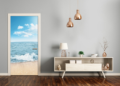 Selbstklebendes wandbild an der wand Der strand und das meer