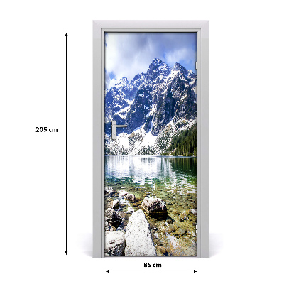 Selbstklebendes wandbild an der wand Marine auge tatry