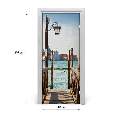 Selbstklebendes wandbild an der wand Venedig, italien