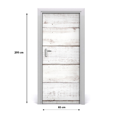 Selbstklebendes wandbild an der wand Holzwand