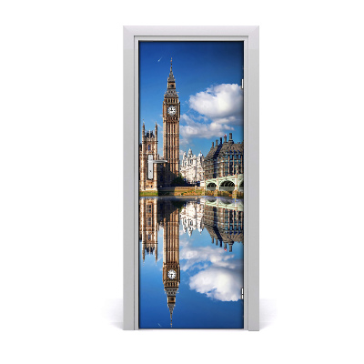 Selbstklebendes wandbild an der wand Big ben, london