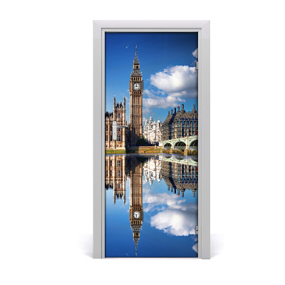 Selbstklebendes wandbild an der wand Big ben, london