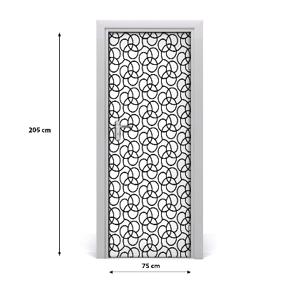 Selbstklebendes wandbild an der wand Geometrischer hintergrund