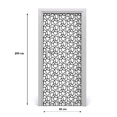 Selbstklebendes wandbild an der wand Geometrischer hintergrund