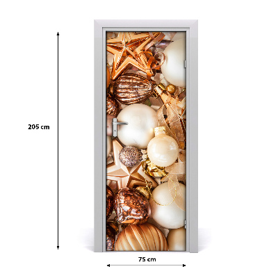 Selbstklebender aufkleber an der tür Weihnachtsdekorationen