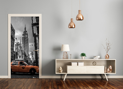 Selbstklebendes wandbild an der wand New york