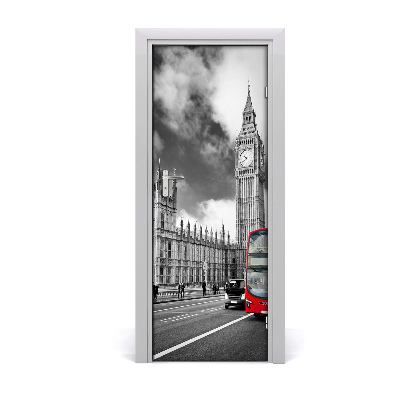 Selbstklebendes wandbild an der wand Big ben, london