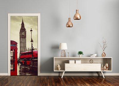 Selbstklebendes wandbild an der wand Big ben, london