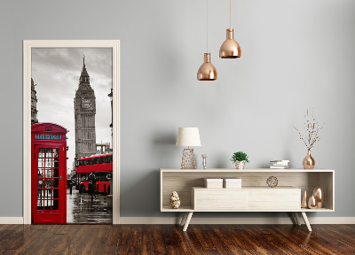 Selbstklebendes wandbild an der wand Big ben, london