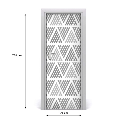 Selbstklebendes wandbild an der wand Geometrischer hintergrund