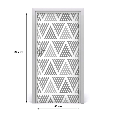 Selbstklebendes wandbild an der wand Geometrischer hintergrund