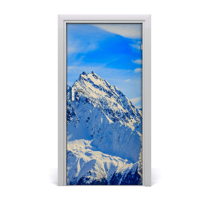 Selbstklebendes wandbild an der wand Landschaften berge im winter