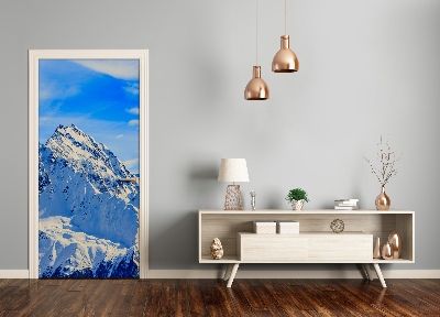 Selbstklebendes wandbild an der wand Landschaften berge im winter