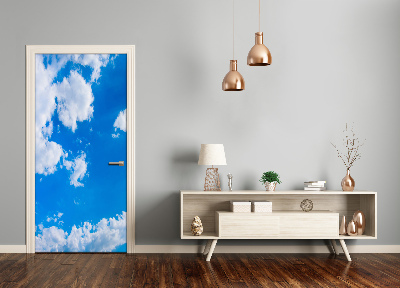 Selbstklebendes wandbild an der wand Wolken im himmel