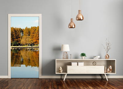 Selbstklebendes wandbild an der wand Park im herbst