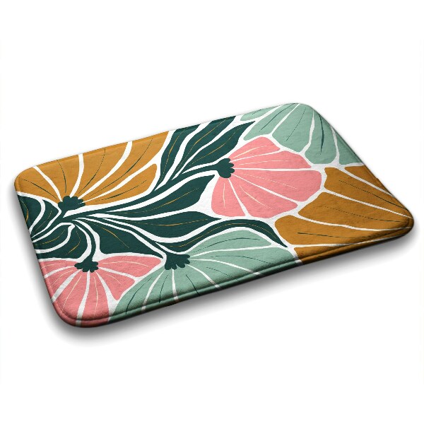 Badematte Geometrische Blüten